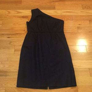 Navy J. Crew Party Dress